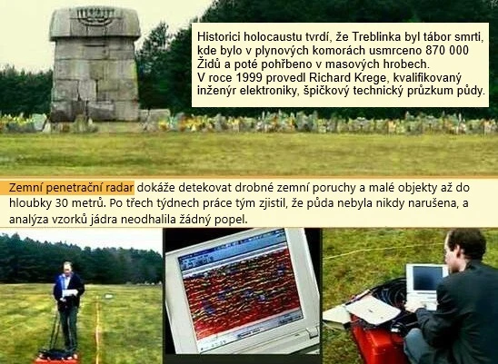 Richard Krege v Treblince a jeho půdní radar