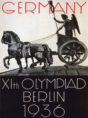 kniha Olympiáda v berlíně 1936